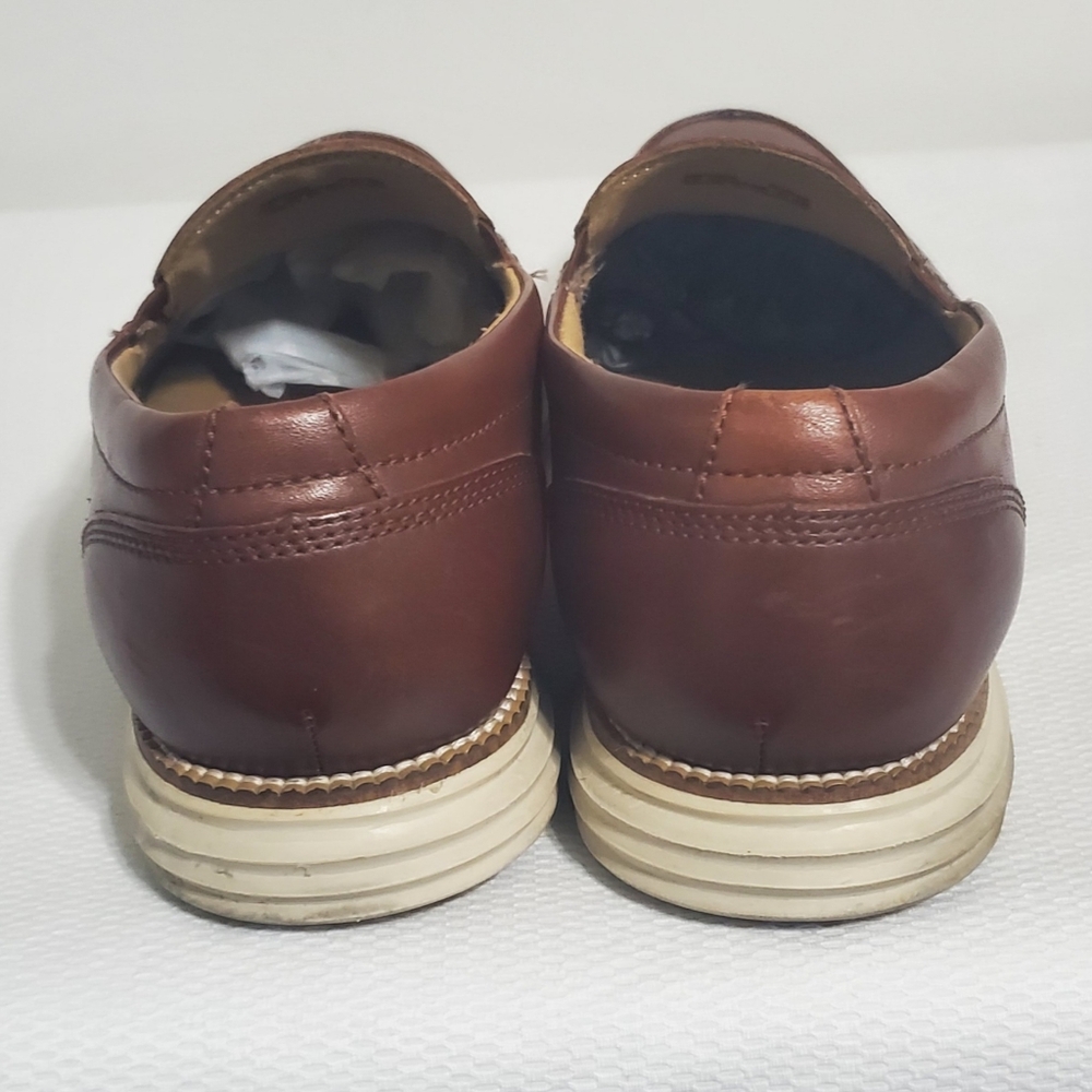 Cole Haan Original Grand Venetian Lux Tan Leather Loafer Size 9.5 - Picture 5 of 9